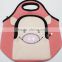 wholesale reusable food standard cute kids neoprene lunch bag