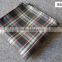 Men's Grid Cotton Pocket Squares Woven Microfiber Handkerchiefs