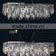 Contempary Pendant Lighting Retangular Beads Chandelier Crystal 71090