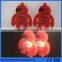 for daily decoration silicone metal keyring wholesale