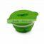 Silicone folding lunch box set