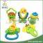 Brand new hand ring bell hand bell ring baby teether toy for wholesales