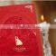 Red Chinese festival invitation card wedding invitation card factory
