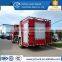 Exports of Africa Howo sinotruck 4*2 forest fire fighting truck system of cost price