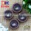 Fahion zinc alloy fancy metal with double pin jeans button for clothing