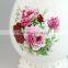 flower vase painting designs clay, decoration flowers vase, china ceramic vase