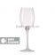 SAMYO crafted hot sale home decoration white wine glass with long thin stem and color