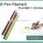 for 3d printer pen DIY drawing 3d pen filament refills
