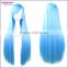 Women Heat Resistant Cosplay Long Straight Cosplay Fashion Silver Wig