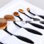 2016 NEW Stylish Cosmetic Toothbrush foudation makeup brush sets beauty makeup oval facial powder brushes premium quality sets