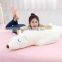 Lovely Cartoon Pure White Girls' Birthday Present Plush Polar Bear Toy Doll Sleeping Cushion Pillow