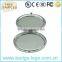 Portable Fashion Round Slap-up Metal Cosmetic Mirror