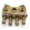 Bathroom Fittings Air Distributor Stainless Steel Water Heater Meter Manifold Air Brass Part