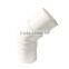 45 Degree Elbow PVC Double Wall Corrugated Pipe Fittings