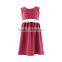 Bulk wholesale kids clothing baby girl dresses Children boutique clothing baby girls dress pure cotton dress