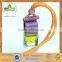 Square car perfume glass bottle , empty glass perfume hanging bottle