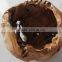 Natural And Eco-friendly Root Carving Wooden Ball for Decoration