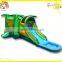 2015 hot sale PVC 0.55mm inflatable water slide with pool manufacturer