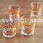 metallic whiskey glass drinking glasses
