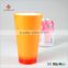New products double colors cup for sale