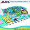 Kindergarten children indoor small plastic tubes fantastic playground for sale