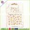 New 3D colorful Flowers Nail Stickers Decals,Top Quality Metallic Mixed Designs Adhesive DIY Nail Art Decoration Tool