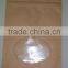 Doypack With Clear Widnow Package Bag / Clear Window Plastic Bag