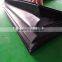 Free samples PVC plastic nylon dust proof bellow cover with steel plate for cutting machine