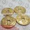 Wholesale custom cheap souvenir fake gold coin,Factory direct gold metal custom making coin