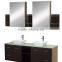 60 inch Modern Double Sink Bathroom Vanity in Espresso From LANO LN-T1490