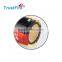 Trustfire 500 cycles 3.7V ICR 14500 battery 900mah 4.2v rechargeable Li-ion battery from original factory 14500 battery with PCB