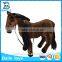 2016 promotional custom stuffed plush happy horse shape animal toys