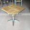 ZT-1042CT aluminum ash wood chair and table set