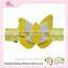 Net cloth large flower hair clip with satin butterfly bow/ hairbow for girl/hair accessories flower