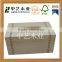 FSC art minds shabby chic style oblang shape solid pine napkin holder wooden tissue box cover for napkin storage