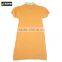 Kids Long Sweater Dress, Kids Cute Orange Dress