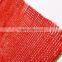 Red Raschel mesh bag for packing potato and onion from manufacturer