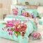 100% SPUN RAYON FABRIC PRINTED AND DYED