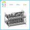 Double side steel pipe customization huge capacity book storage and magazine rack