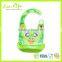 BPA Free Waterproof Kids Silicone Cottom Baby Bib with Food Pocket