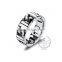 8MM Stainless Steel Vintage Hollow Ring Fashion Ring Steam Punk Jewelry 6240018