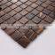 SMH07 Thickness 4mm gold line mosaic Brown glass mosaic Bathroom tile glass mosaic