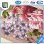 Chinese Supplier 100% Polyester Pigment Printing With Red Flower Fabric for Bedding
