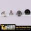 Two parts cone press button rivet