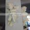Small White Marble Wall Hanging Angel Statue