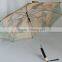 Creative golfball handle Angel printing heat transfer umbrella