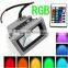 color changeing led ourdoor lighting factory direct sale best selling outdoor led flood light 100w led rgb flood light