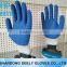 New best quality wrinkle palm latex coated working gloves