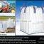 100% pp woven flat bottom big bag, flat bottom FIBC bag, 1000kg flat bottom jumbo container bag
