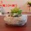 small decorative stone flower pot stone crafts